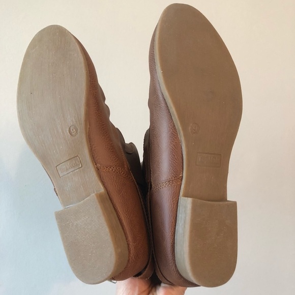 Vegan Leather Tall Brown boots size 9 - Picture 8 of 16